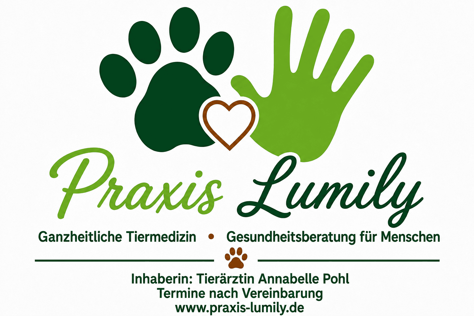 Praxis Lumily – Ganzheitliche Tiermedizin und Gesundheitsberatung für Menschen. Tierärztin Annabelle Pohl.